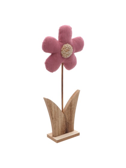BLUME LOLA VELVET ALT ROSA 13CM X 5CM X 32CM