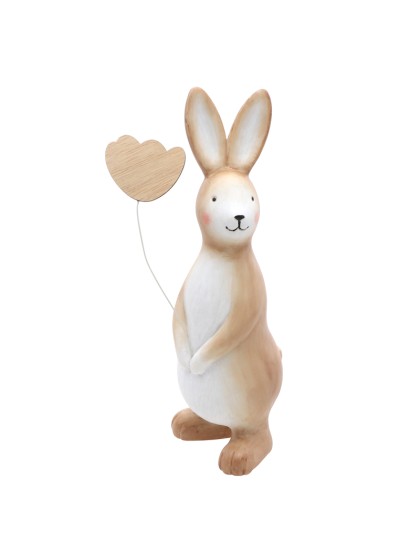 HASE KUNSTHARZ GM 7CM X 7CM X 20CM