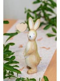 HASE KUNSTHARZ GM 7CM X 7CM X 20CM