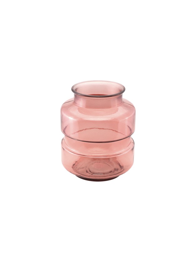 VASE ARENA 4.5L ROSA ZART DIA 20CM X 25CM