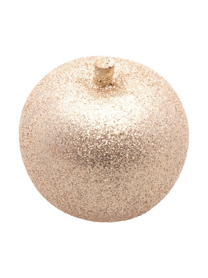 APFEL AUS WEIHNACHTEN GOLD PAILLETTE DIA 6CM X 6CM
