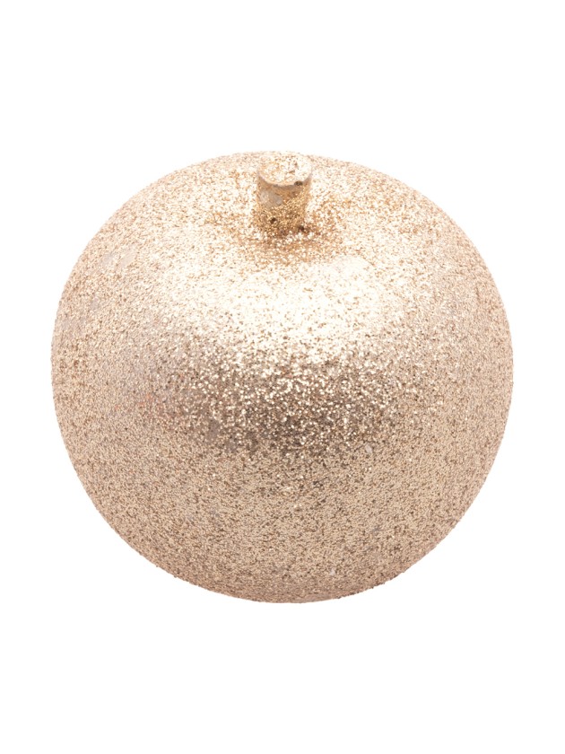APFEL AUS WEIHNACHTEN GOLD PAILLETTE DIA 6CM X 6CM