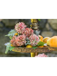 BLUMENSTRAUSS 5 SKABIOSEN PINK LADY 32CM