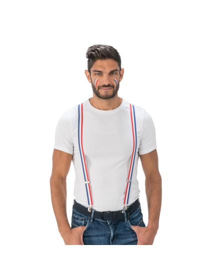 BRETELLES SUPPORTER FRANCE 100CM