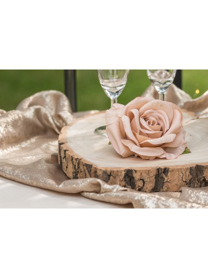 4 ROSENKOPF ROSA PUDER DIA 11CM X 6CM