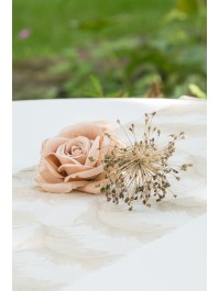 4 ROSENKOPF ROSA PUDER DIA 11CM X 6CM