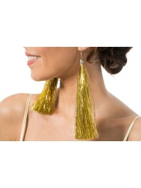 OHRRINGE SCINTILLANTES GOLD 17CM