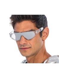 LUNETTES MONTURE TRANSPARENTE EFFET MIROIR 15CM X 15CM X 4.8CM