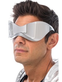 BRILLE MASKE OHNE FASSUNG EFFEKT SPIEGEL 15CM x 16CM x 7,5CM