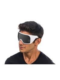 LUNETTES MASQUE AVEC MONTURE BLANCHE 15CM X 16CM X 8.2CM