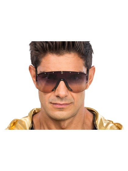 LUNETTES RAPPEUR VERRES FUMES 14.5CM X 13.7CM X 7CM