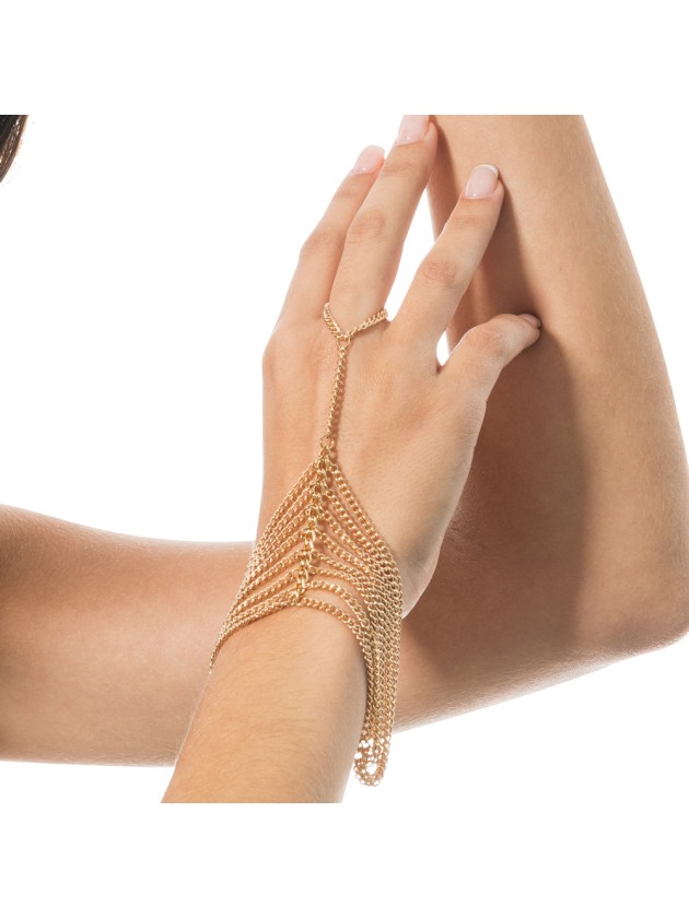 HANDSCHMUCK KETTE GOLD DU
