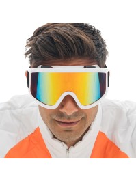 LUNETTES MASQUE DE SKI BLANC TU - AJUSTABLE