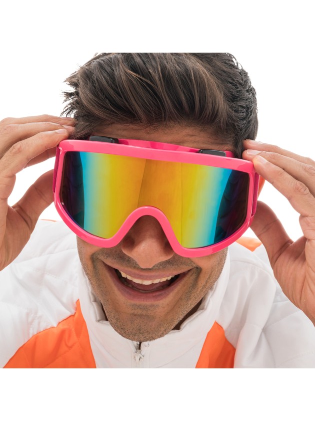 LUNETTES MASQUE DE SKI ROSE TU - AJUSTABLE
