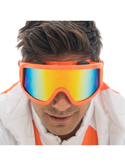 LUNETTES MASQUE DE SKI ORANGE TU - AJUSTABLE