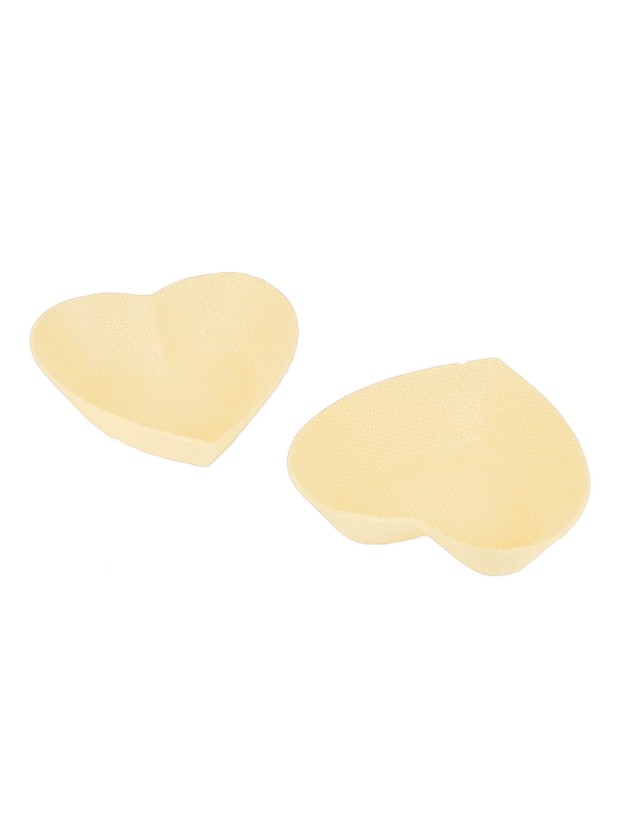 PANIER PAPIER CŒUR  IVOIRE 10CM