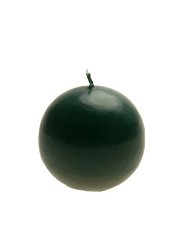 KERZE KUGEL GRÜN DSCHUNGEL DIA 6CM