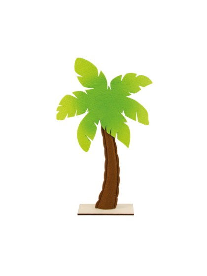 PALME FILZ S/HOLZFUSS 30CM X 53.5CM