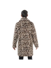 MAN LEOPARD COAT XXL