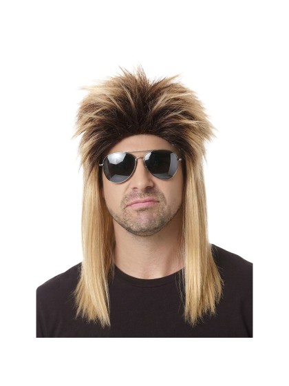 PERÜCKE BLOND CRAZY MULET 43CM