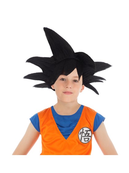 PERÜCKE GOKU SAIYAN KIND SCHWARZ DBZ - DRAGON BALL Z © 