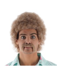 JEFF WIG AND MOUSTACHE 