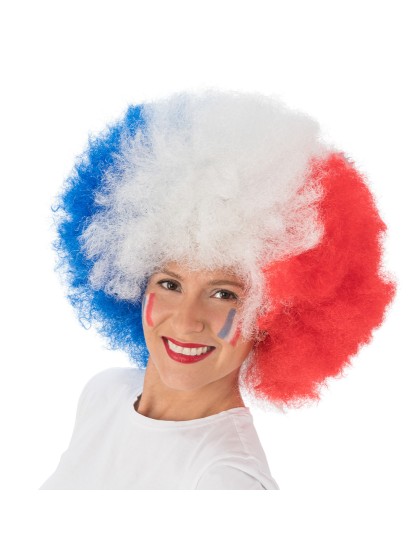 XXXL AFRO WIG FRENCH SUPPORTER 