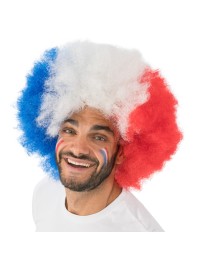 XXXL AFRO WIG FRENCH SUPPORTER 