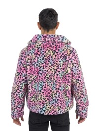 VESTE IMPRIME LEOPARD MULTICOLORE HOMME M