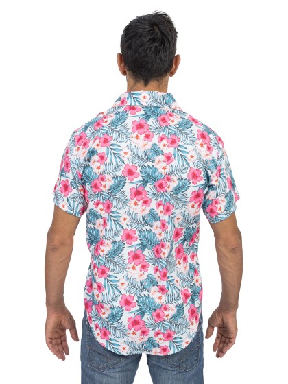 HEMD HAWAIENNE HIBISCUS L