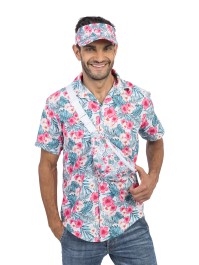 HEMD HAWAIENNE HIBISCUS M
