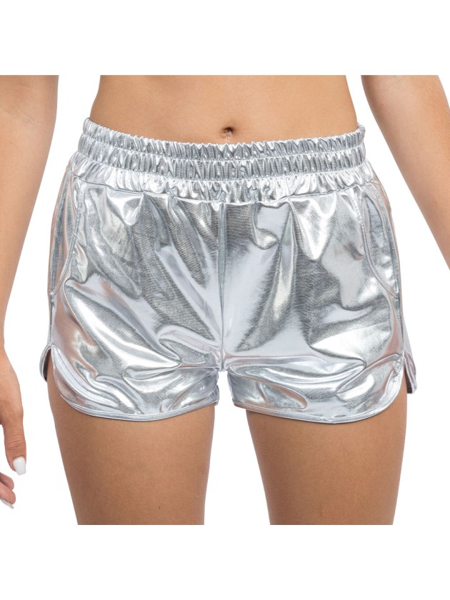 SHORT METALLISCH SILBER M