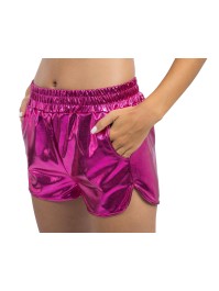SHORT METALLISCH ROSA M