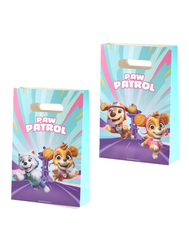 SET 4 SACS CADEAUX PAPIER PAT’PATROUILLE © 15.8CM X 23.6CM