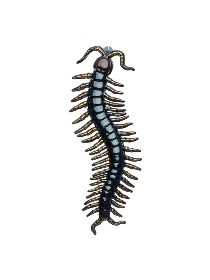 CENTIPEDE NOIR A SUSPENDRE 90CM