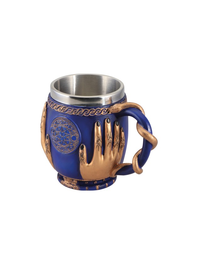 MUG RESINE MAGIE NOIRE 8.5CM X 16CM X 12.5CM