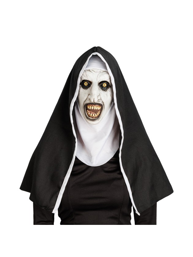 NUN MASK WITH HEADDRESS 17CM X 14CM X 70CM