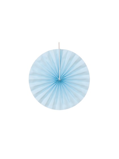 SET 4 EVENTAILS BLEU PASTEL DIA 20CM