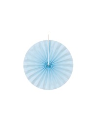 SET 4 FÄCHER BLAU PASTELL DIA 20CM
