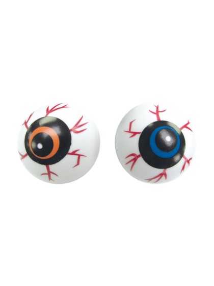 SACHET 8 BALLES YEUX - COL ASS DIA 3.5CM