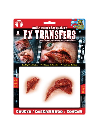 TRANSFERT 3D JOUE ARRACHEE 