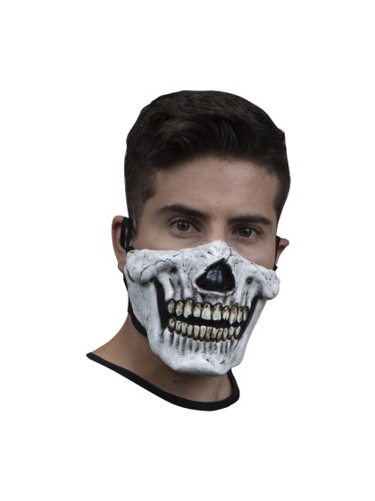DEMI MASQUE SKULL 