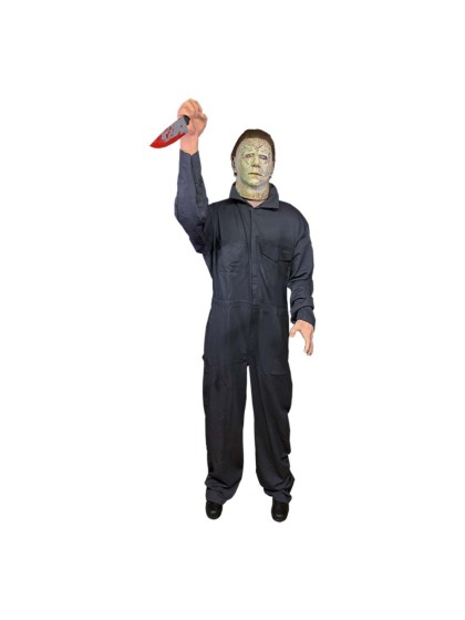 STATUE LEBHAFT MICHAEL MYERS - HALLOWEEN 2018 - ANIMIERTER PROP 185CM