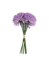 BLUMENSTRAUSS 6 DAHLIEN LILAS 26CM