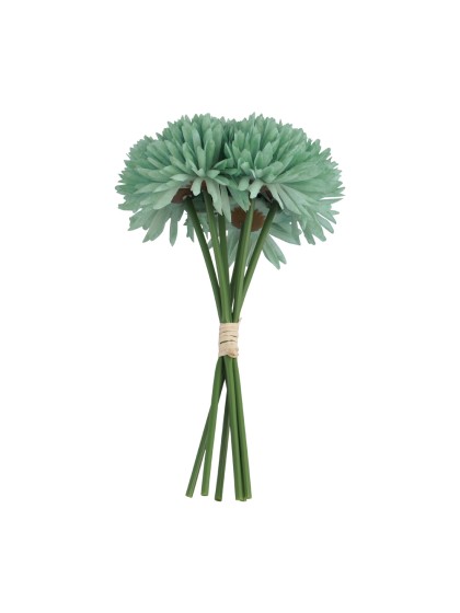 BLUMENSTRAUSS 6 DAHLIEN EUKALYPTUS 26CM