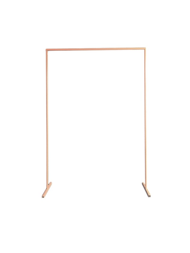 WEDDING ARCH CHAMPAGNE GOLD 1.5M X 2 M