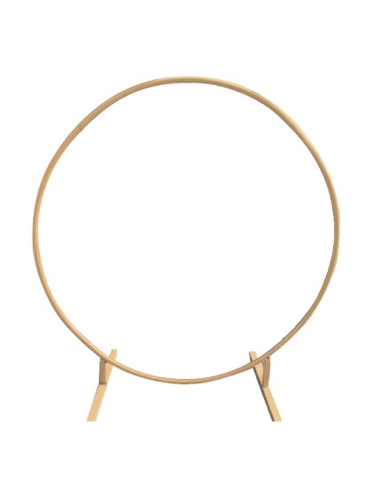 ARCHE CEREMONIE ANNEAU METAL OR 2M/ DIA 19MM