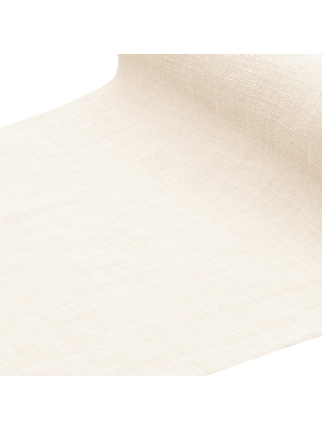 IVORY WASHED COTTON TABLECLOTH 125CM X 240CM