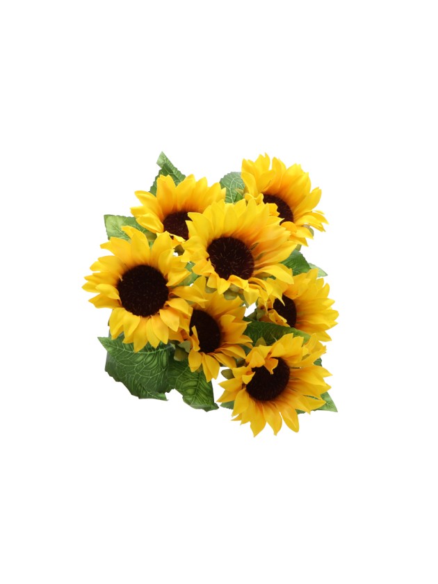 BLUMENSTRAUSS 7 SONNENBLUMEN 34CM