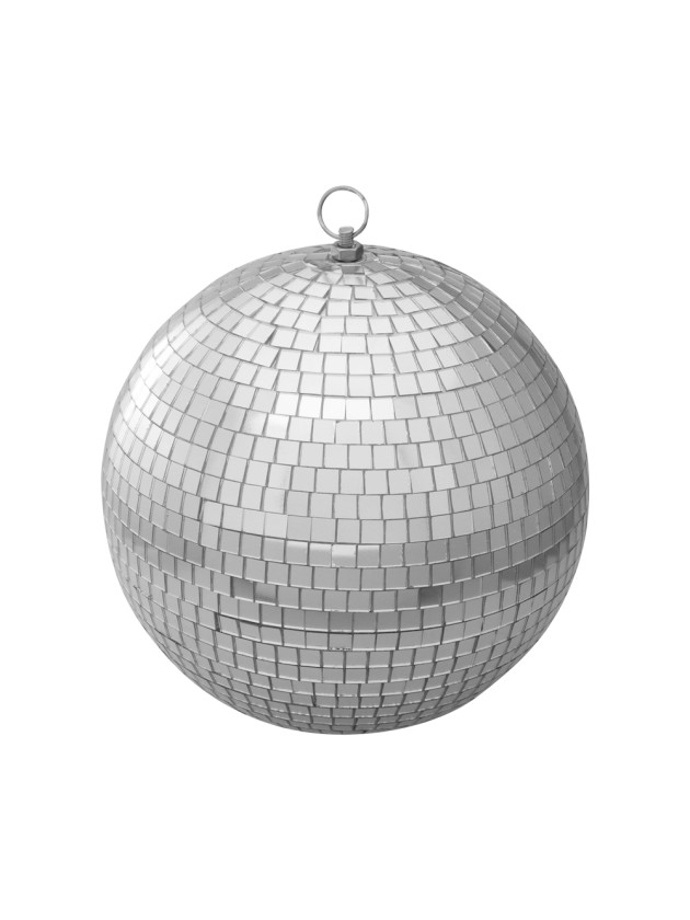 DISKOKUGEL SILBER DIA 25CM X 26CM HT